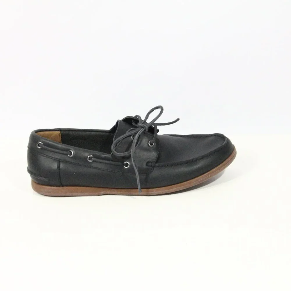 Clarks Leather Boat Shoes sz 9 Men Casual Moccasin Blue